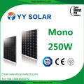 Panneau solaire monochrome de haute qualité 265W